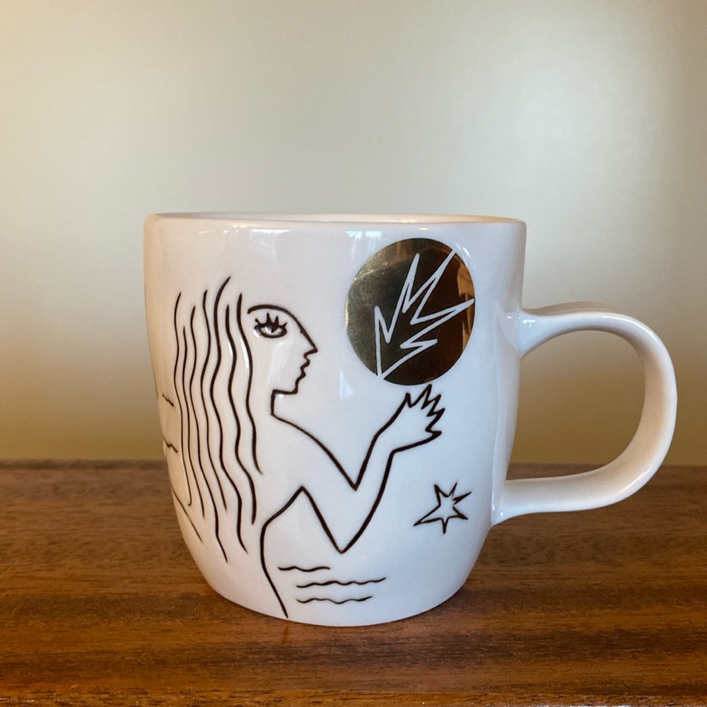 Starbucks Mermaid Mug 2013 Bone China Exc Shape